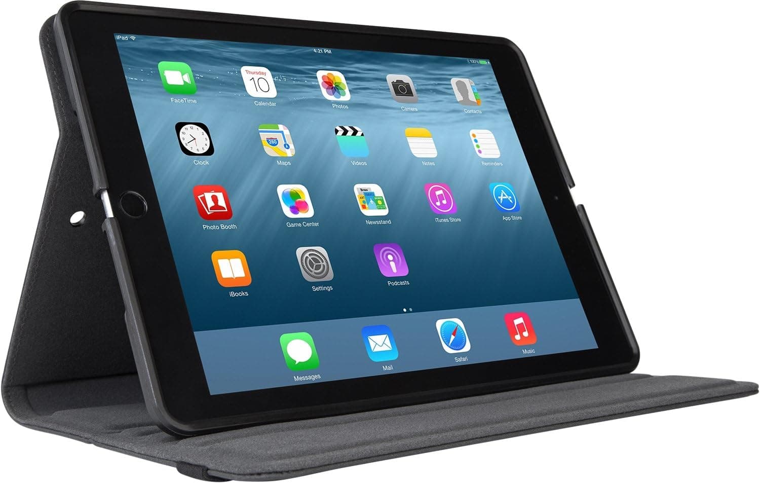 Targus VersaVu Classic 360° Rotating Case for iPad Air, iPad Air 2 (Black)