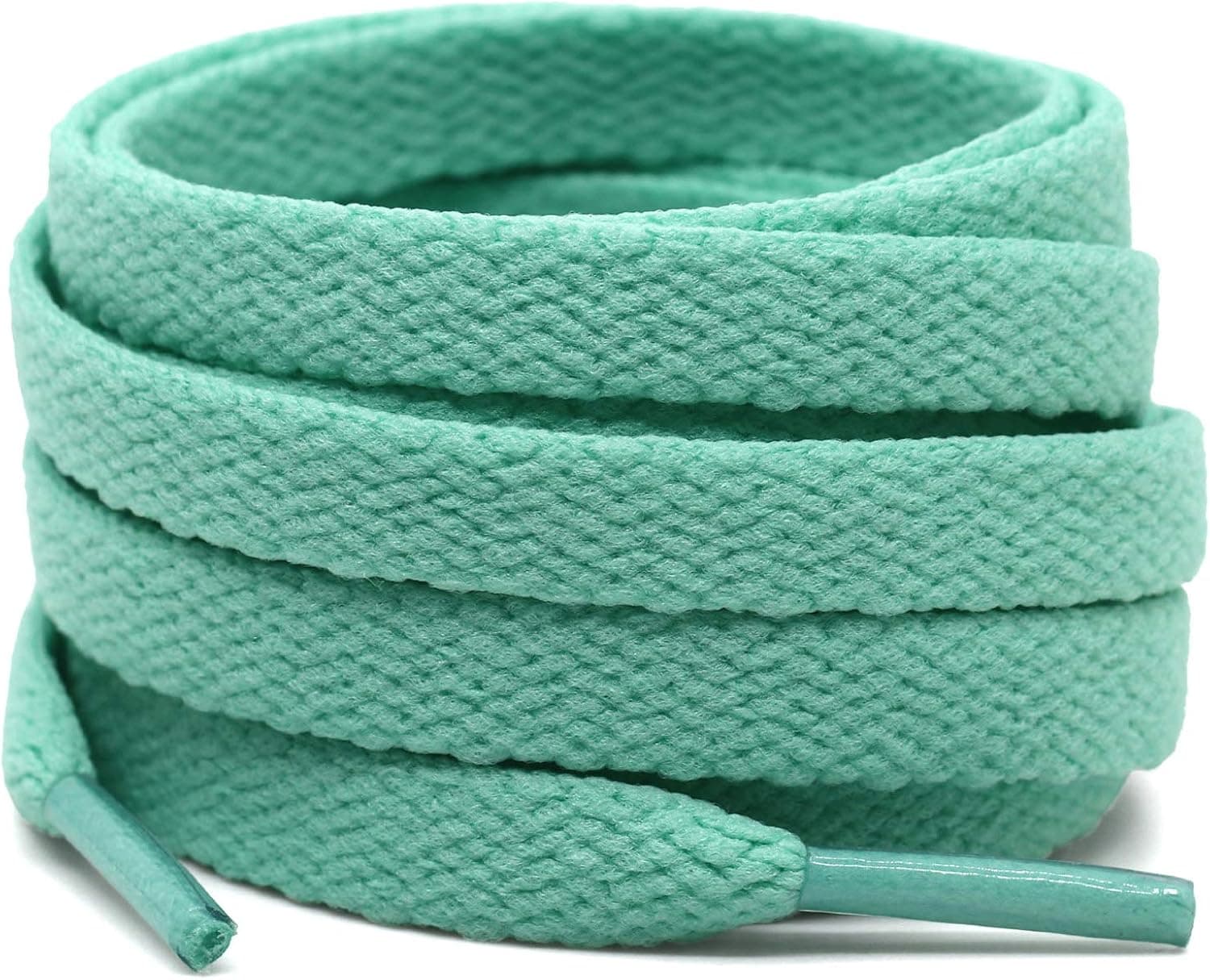 DELELE 2 Pair Flat Shoe laces 5/16" Wide Shoelaces for Athletic Running Sneakers Shoes Boot Strings