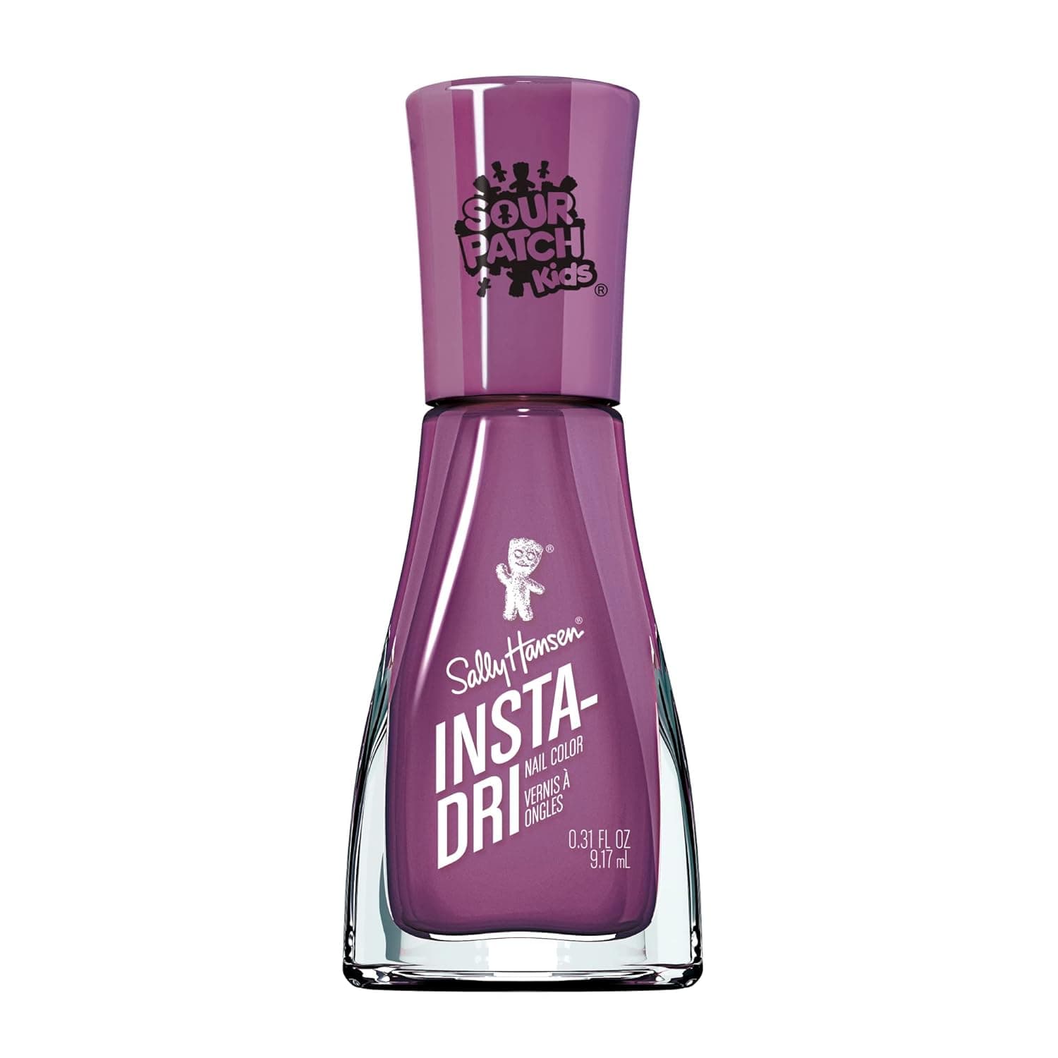 Sally Hansen Insta-Dri x SOUR PATCH KIDS Polish, Plum-believable.31 fl oz