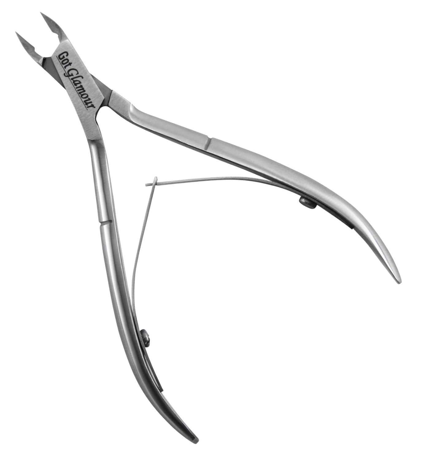 Got Glamour Cuticle Nipper, 1/2 Jaw Double Spring, Stainless Steel, Made in USA