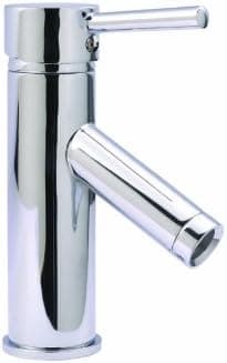 Virtu USA PS-103 Modern 7-Inch High Solid Brass Single Handle Faucet, Polished Chrome Finish