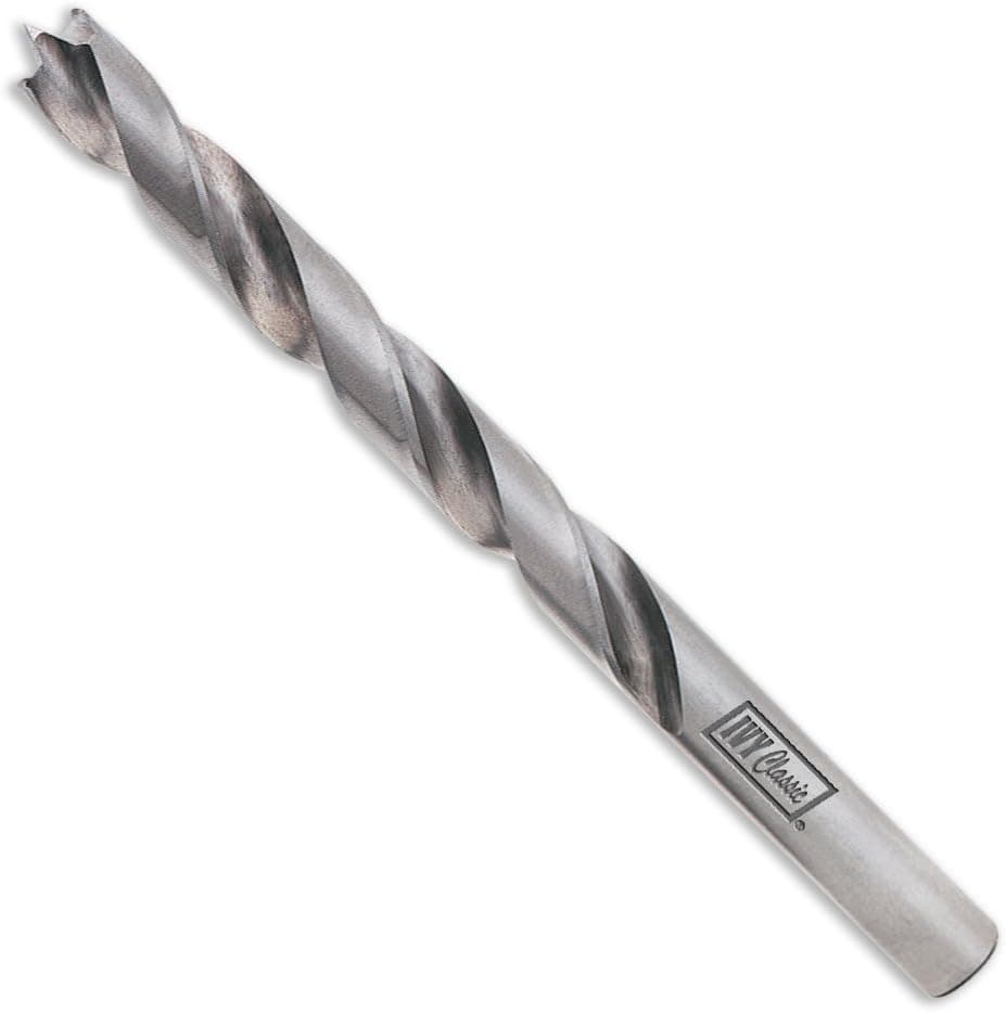 IVY Classic 01916 1/4 x 4-Inch Brad Point Drill Bit, High-Speed Chrome Vanadium Steel, 1/Tube