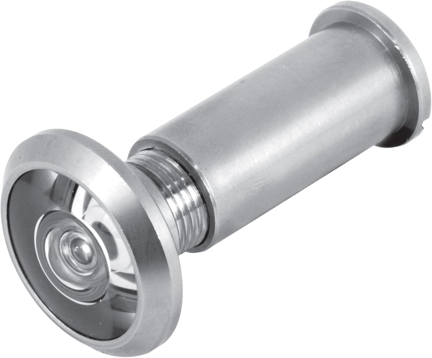 Defender Security U 10348 Door Viewer, 200-Degree, Satin Nickel, Solid Brass