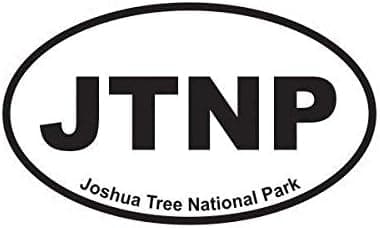 ION Graphics Joshua Tree National Park Oval Sticker Decal Vinyl Euro JTNP 5" Bumper Locker Laptop Window - Sticks to Any Surface