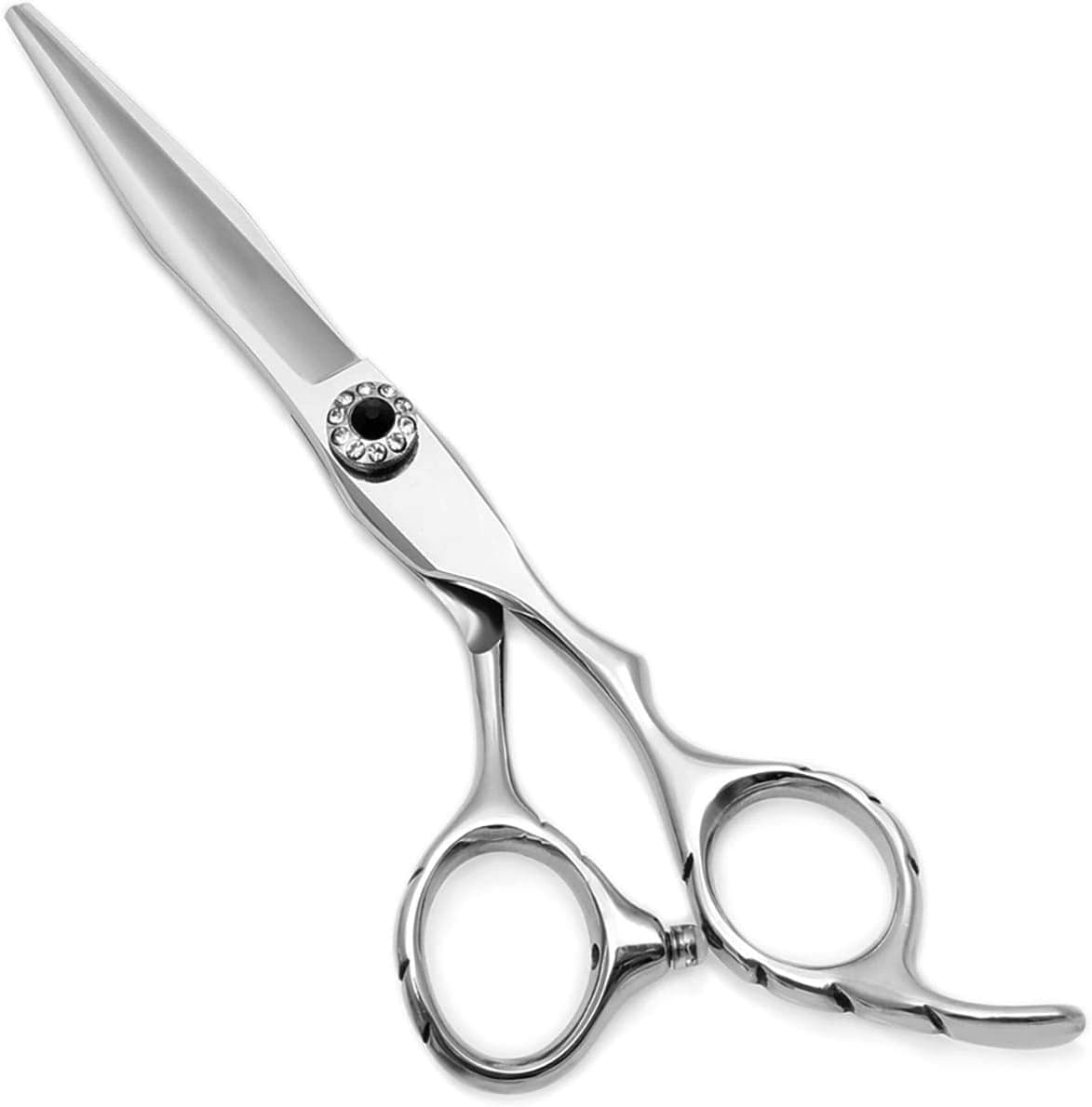 Professional Hair Scissors 6.5 Inches Extremely Sharp Blades Smooth Motion Japanese 440C Stainless Steel, Perfect Cut - Hair Cutting Scissors and Hairdressing Shears for Barbers Salon Man or Women