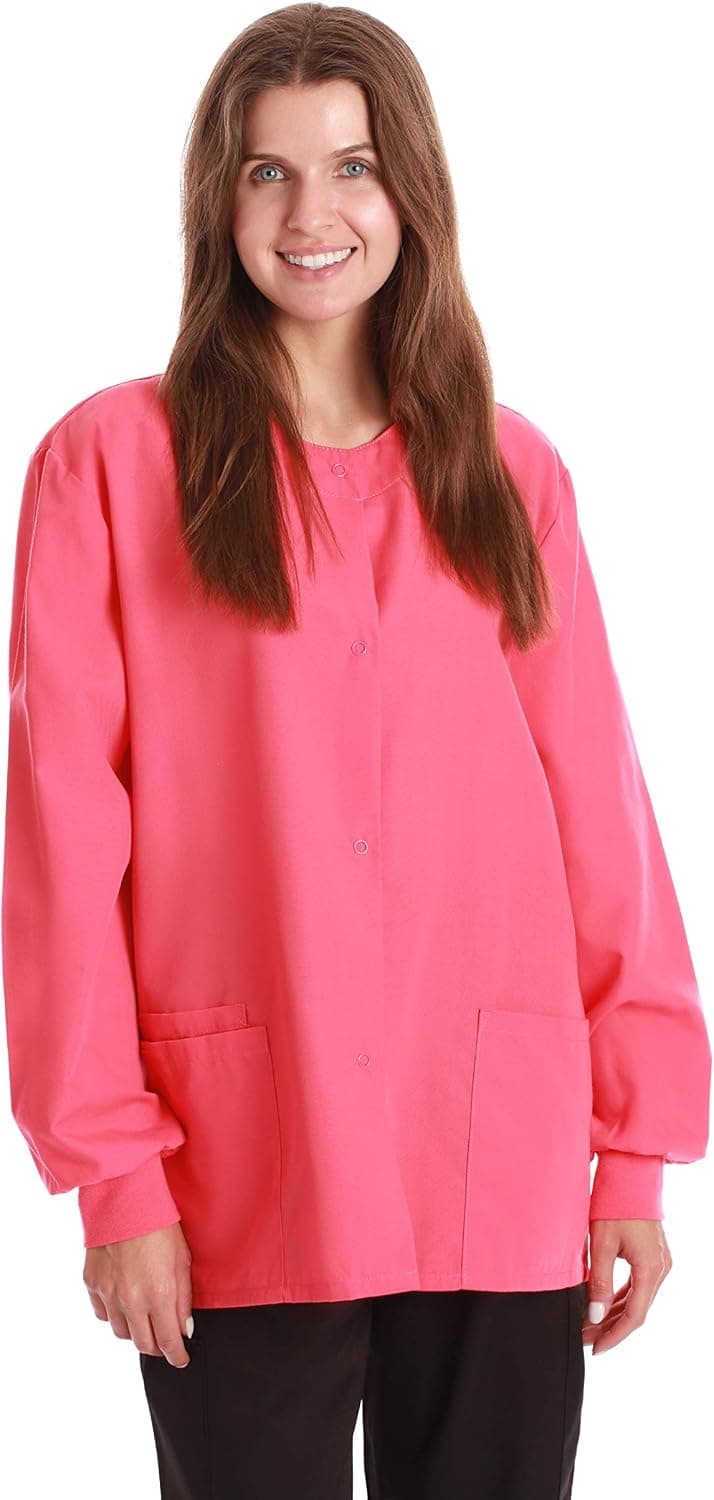 Just Love Womens Solid Jacket Uniform Coat