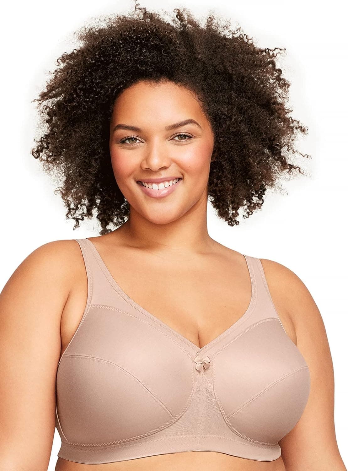 Glamorise Women's Plus Size MagicLift Active Support Bra Wirefree #1005