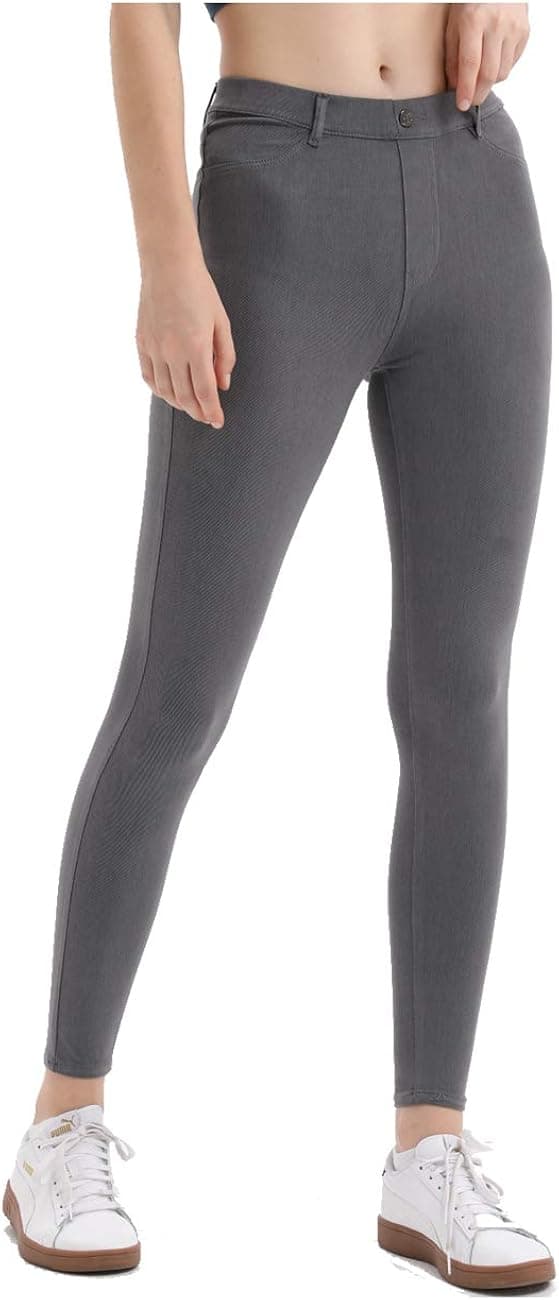 FITATH Women's Mid-Rise Skiny Ankle Jean Stretch Jeggings for Girls