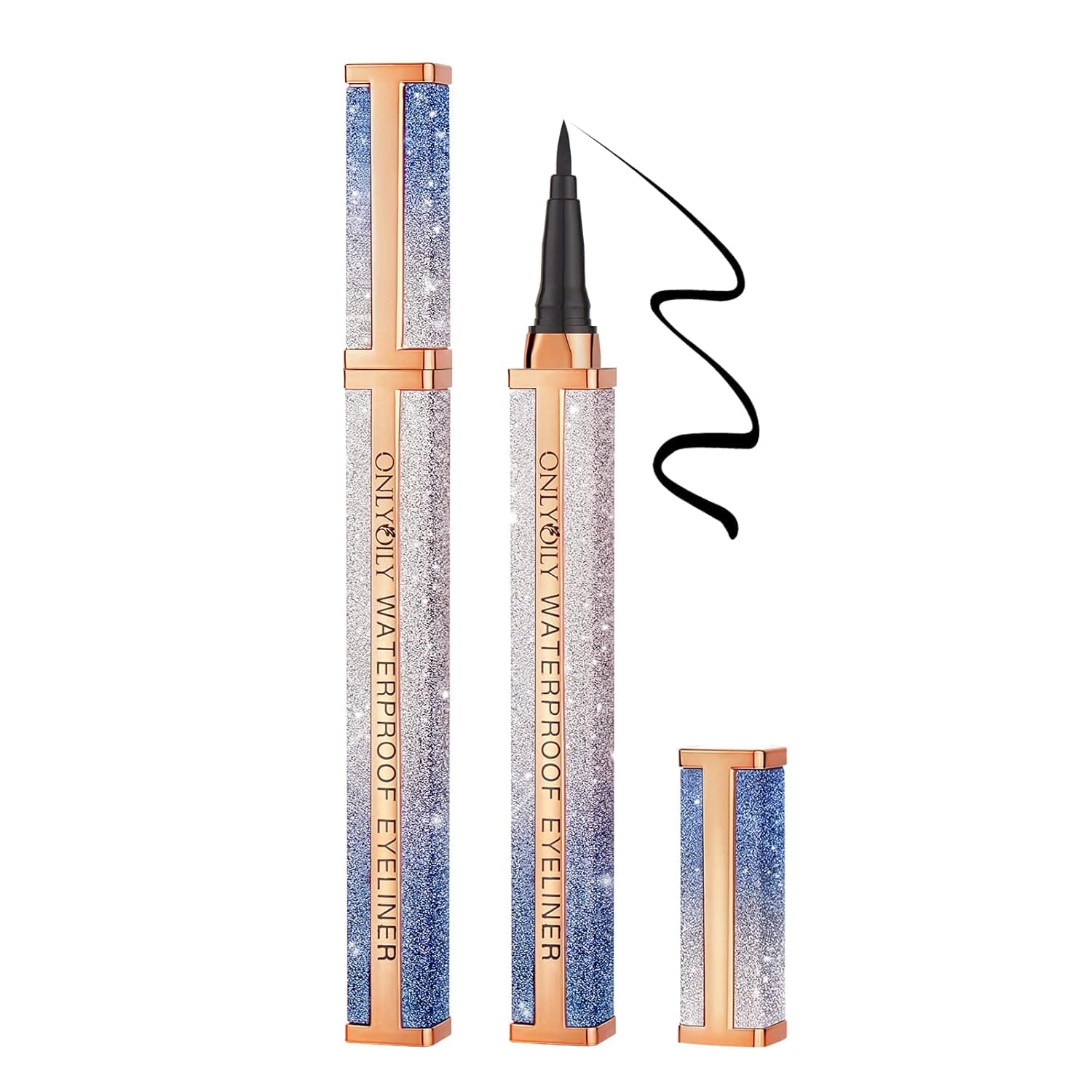 ONLYOILY Eyeliner Black Eyeliner Halloween liquid eyeliner pencil eye liners for women waterproof Quick Drying Long Lasting eye makeup eye liners delineador de ojos contra el agua