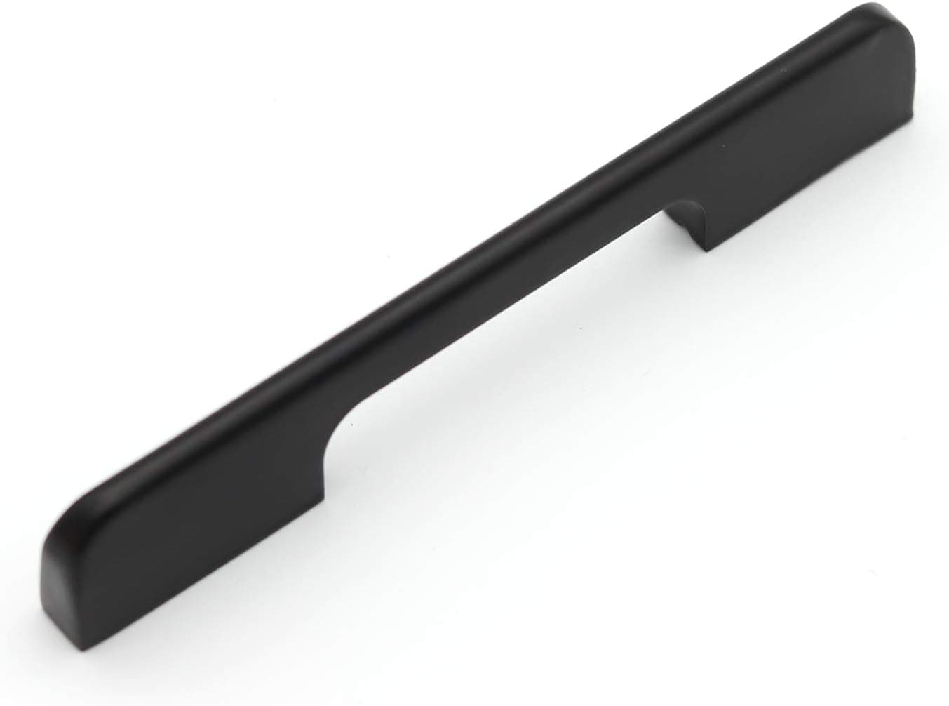 Lovelyduo 5" Matte Black Kitchen Cabinet Pulls 6 Pack Kitchen Cabinet Handles