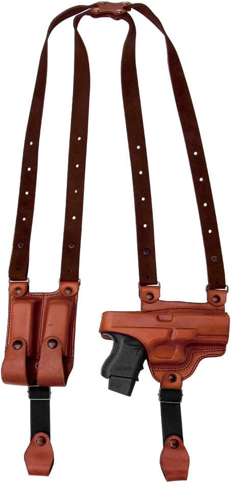 Tagua SH4-1237 Full Slide Shoulder Holster, Beretta PX4 Storm Sub-Compact, Brown, Right Hand