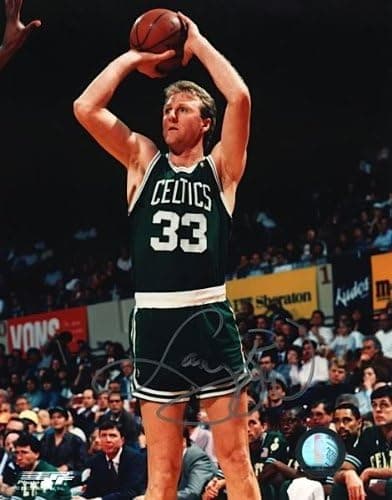 Larry Bird 8x10 Autographed Photo Reprint