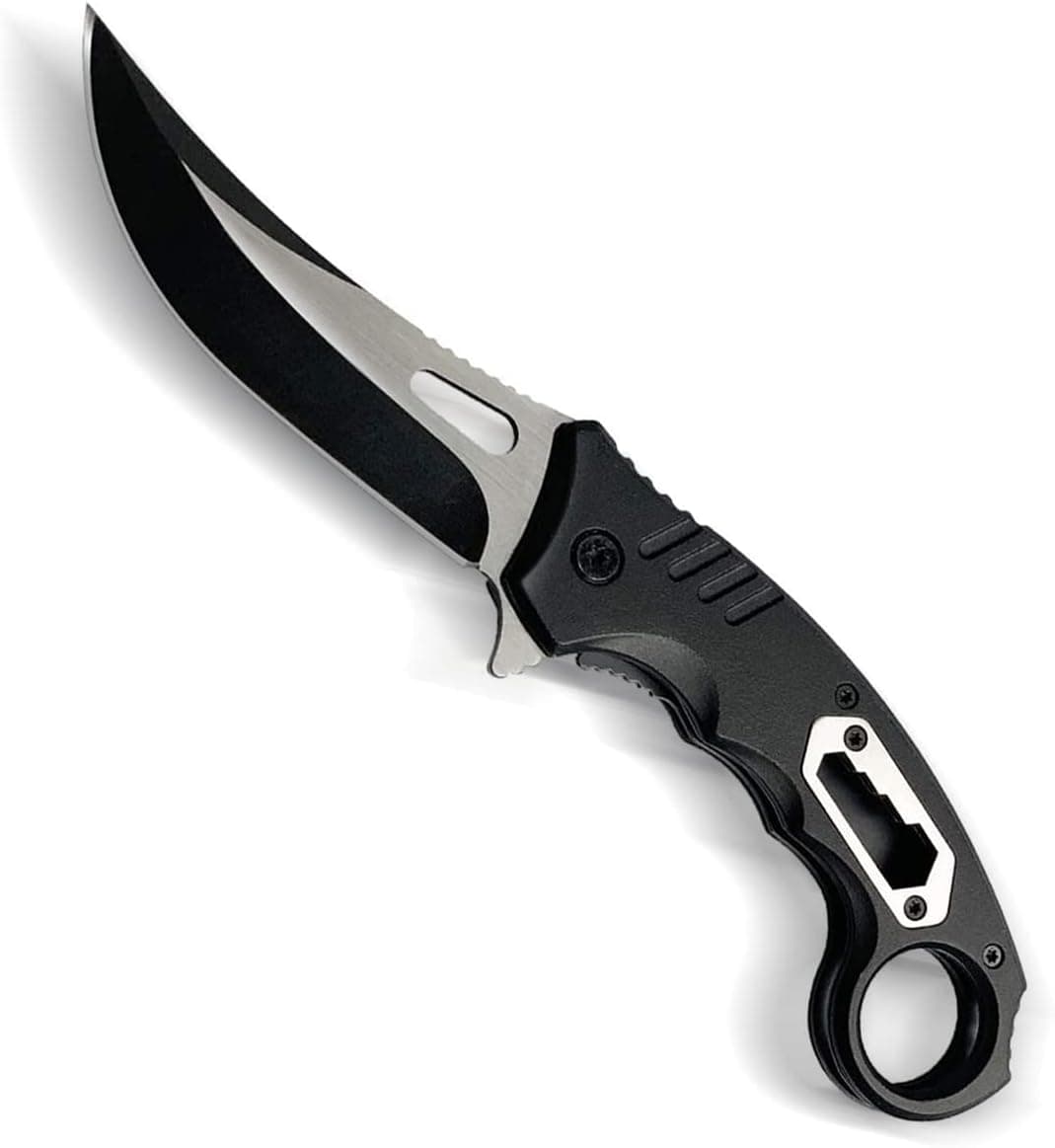 Arkey burds Pocket Knife, Folding Knife With Safety Lock And Clip For Camping, Fishing, Hiking, Outdoor Activities Home Improvement, Gifts For Men, Father, Husband, Boyfriend¡­