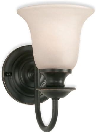 Royce Lighting RW2247/1-46 Valhalla Wall Bracket Heirloom Bronze with Cream Snow Globe
