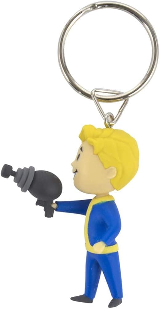 Numskull Fallout Keyring/Keychain Energy Weapon Vault Boy