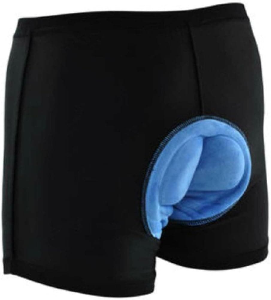 Taiycyxgan Men Bicycle Cycling Underwear Gel 3d Padded Bike Short Pants,Blue,Large