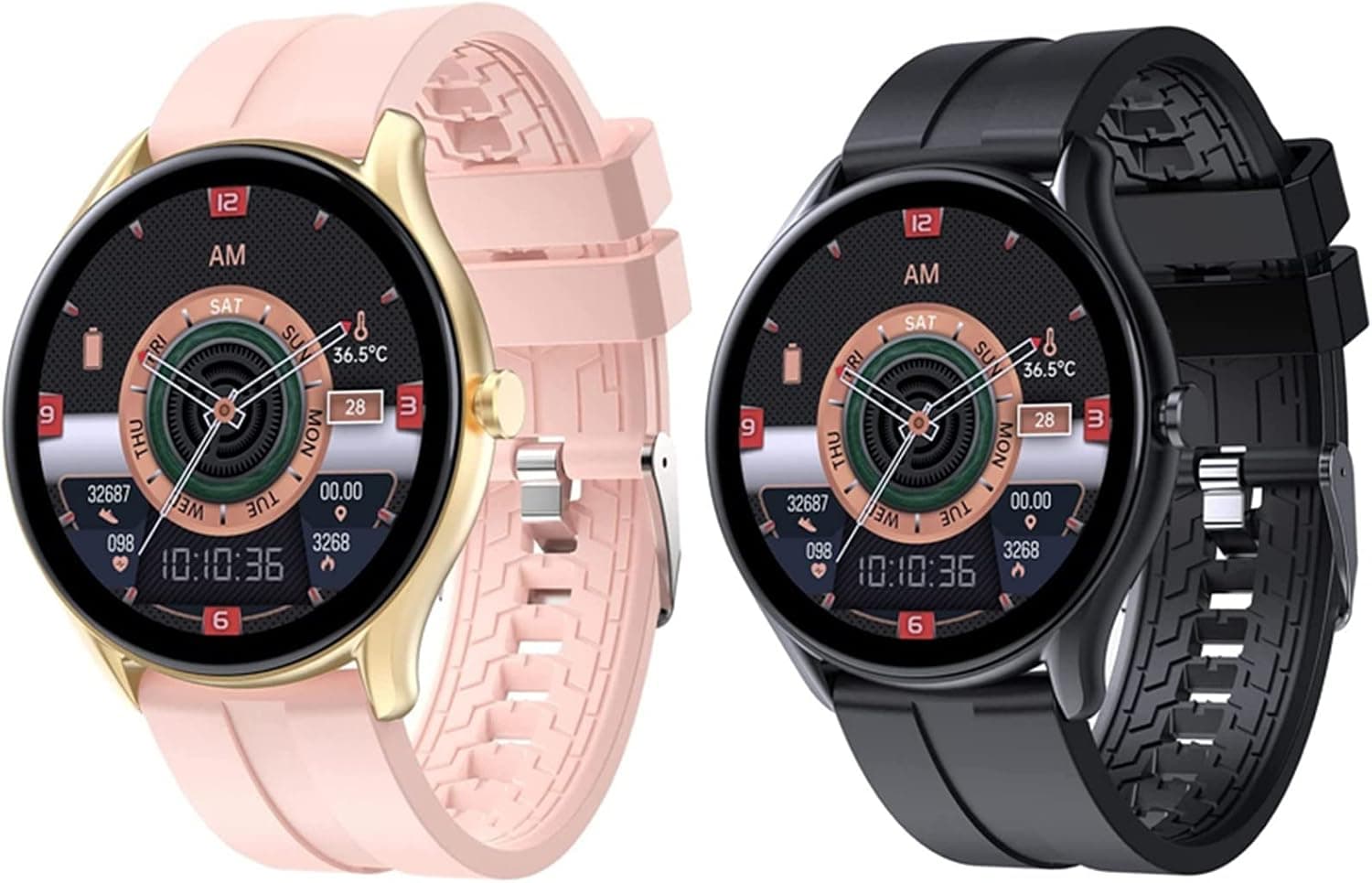 Smart Watch for Women Men,IP68 Waterproof Fitness Smartwatch Fitness Track,Sleep Monitor,Sports Smart Watches