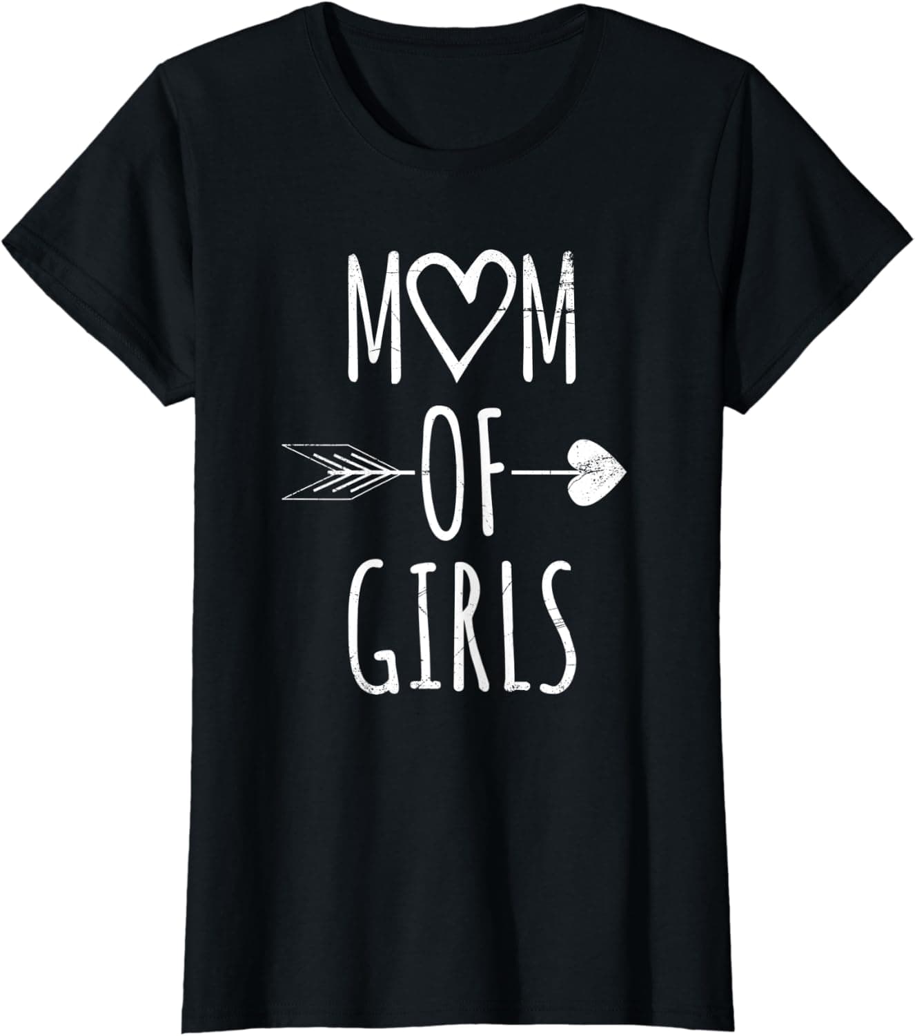 Womens Mom of Girls Mother's Day T-shirt