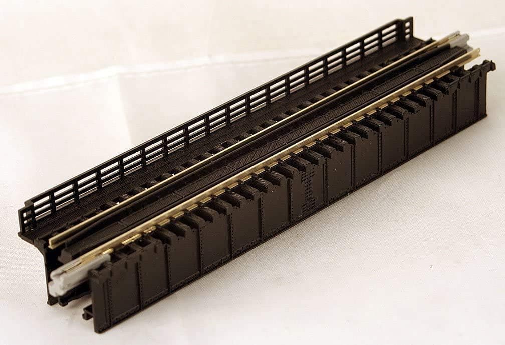 Kato USA, Inc. N 124mm 4-7/8" Deck Plate Girder Bridge, Black, KAT20464