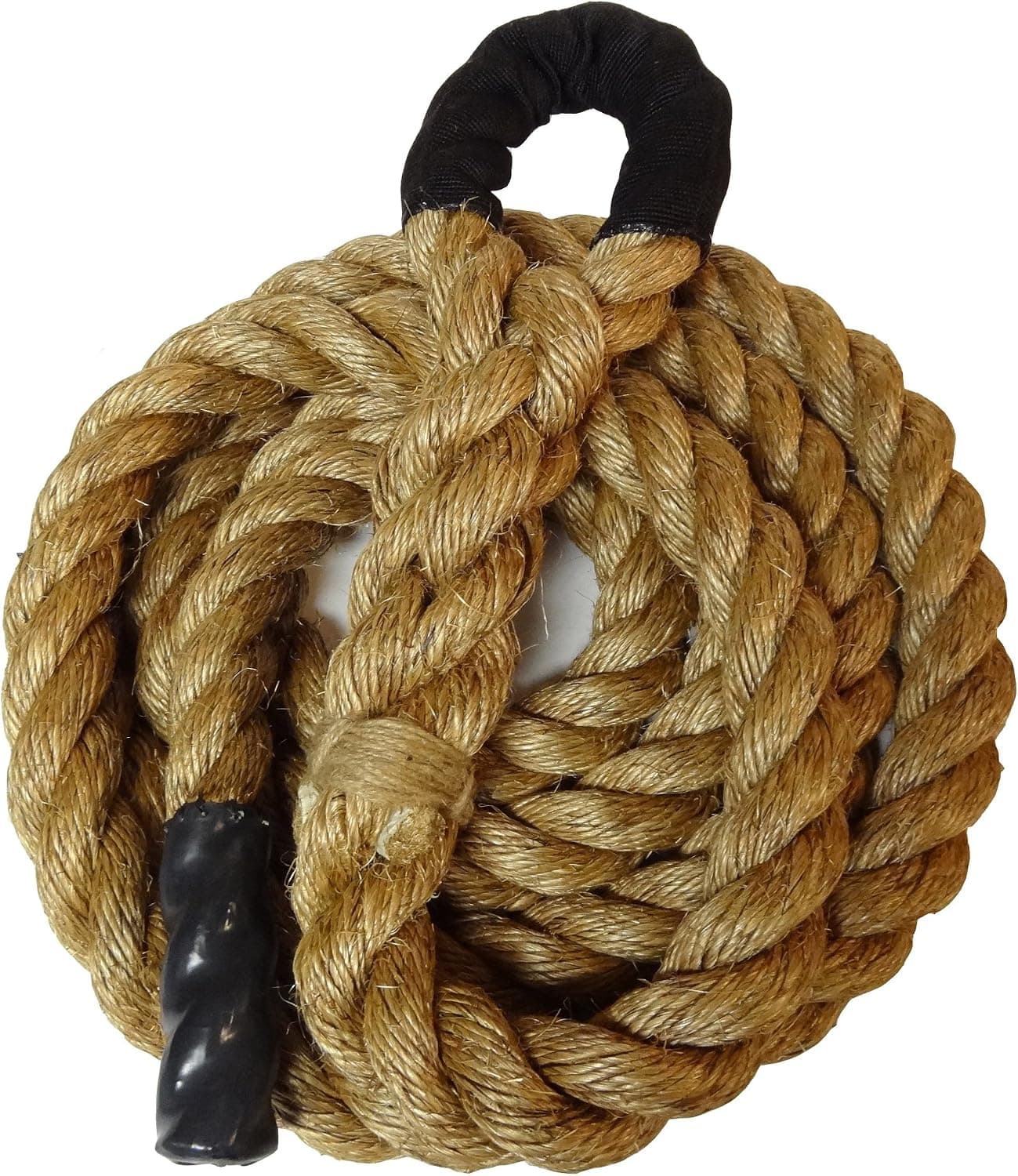 CFF Manila Climbing Rope w/Eyelet End - 1.5" X 25' - Guaranteed to Last