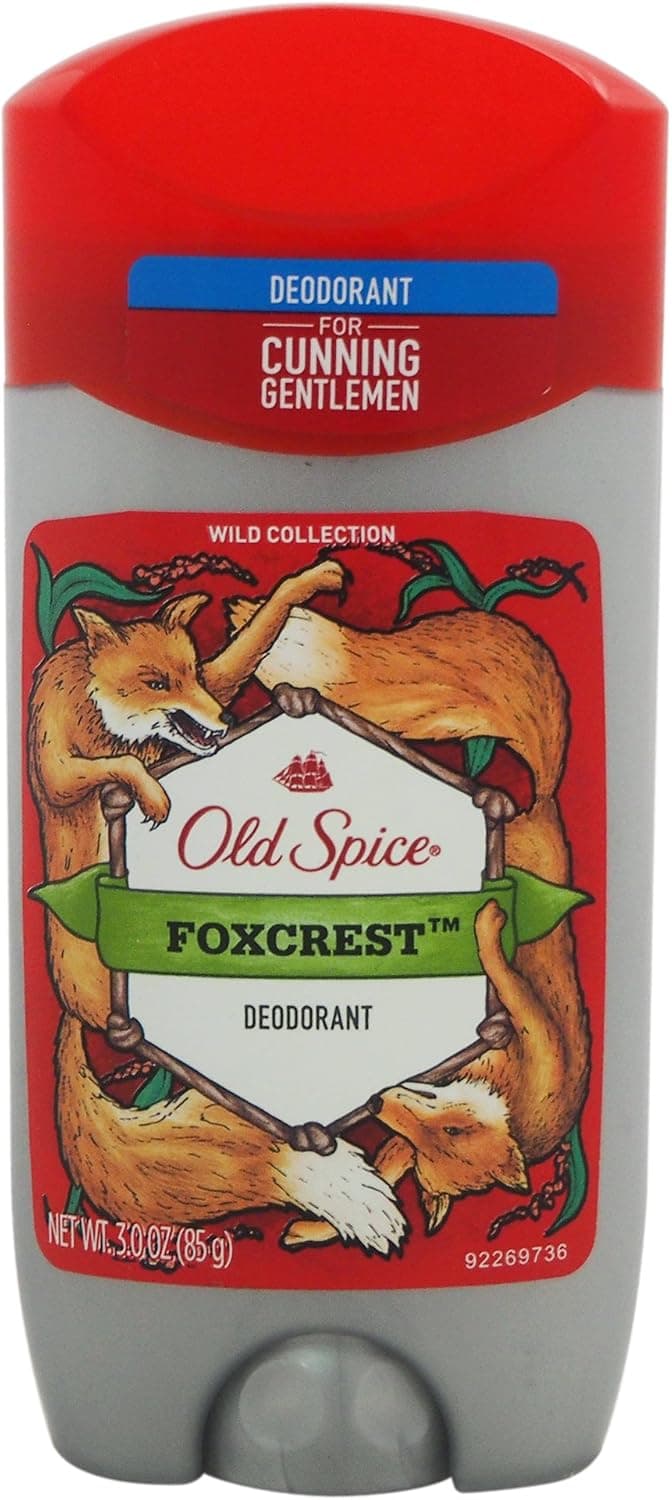 Old Spice Foxcrest Wild Collection Men's Deodorant Stick, 3 Ounce