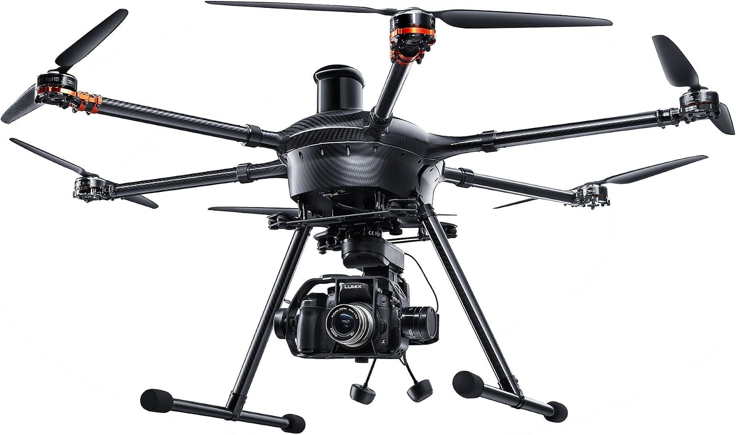 YUNEEC YUNH920US Drone Tornado H920 Hexa-Copter with ST24 Transmitter, Black