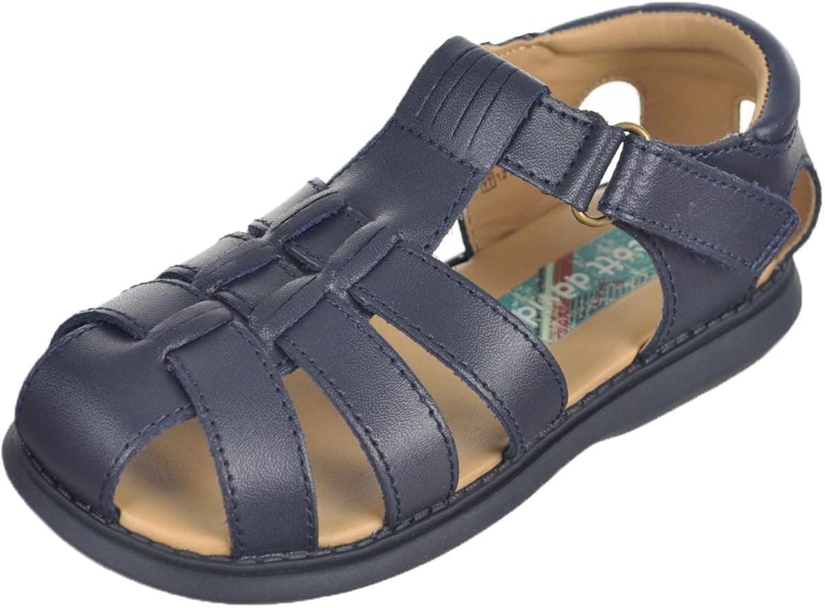 Scott David Sailor Boys' Infant-Toddler Sandal 5 M US Toddler Navy