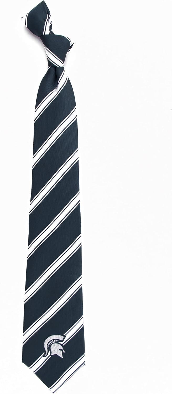 Michigan State Spartans Woven Poly Tie