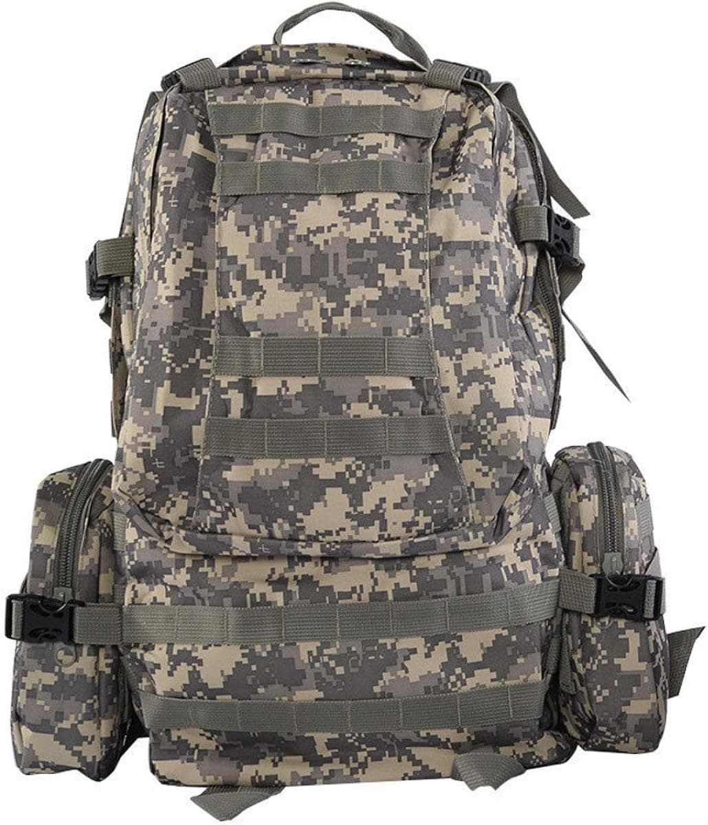 Goplus New 55L Outdoor Military Tactical Backpack Rucksack Camping Bag Hiking Backpack