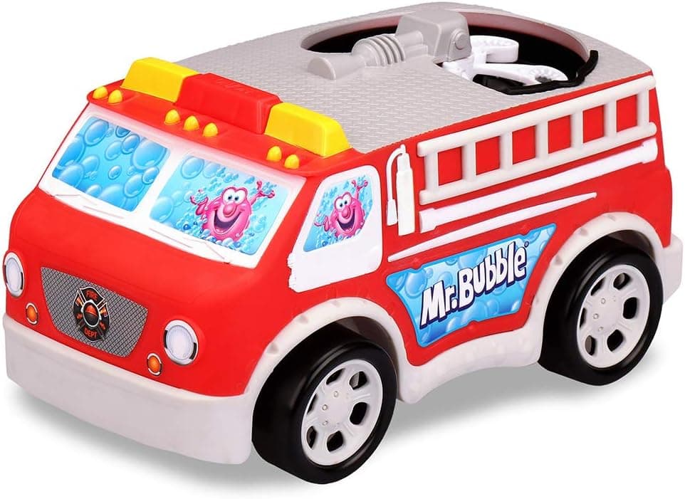 Kid Galaxy Mr. Bubble Fire Truck w/ 4oz. of Bubbles