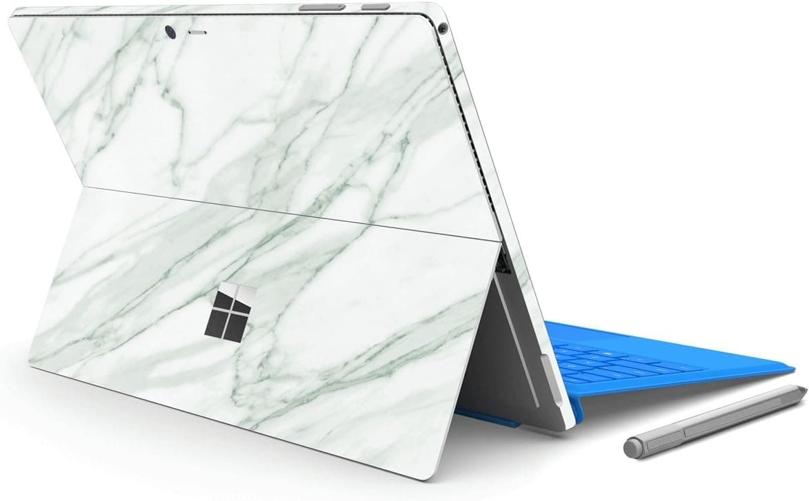 ChasBete Surface 2017 New Pro and Surface Pro 4 Decal Skin Marble Grain Protective Cover Precision-Fit Art Style, Easy to Apply Compatible Surface 2017 New Pro and Surface Pro 4