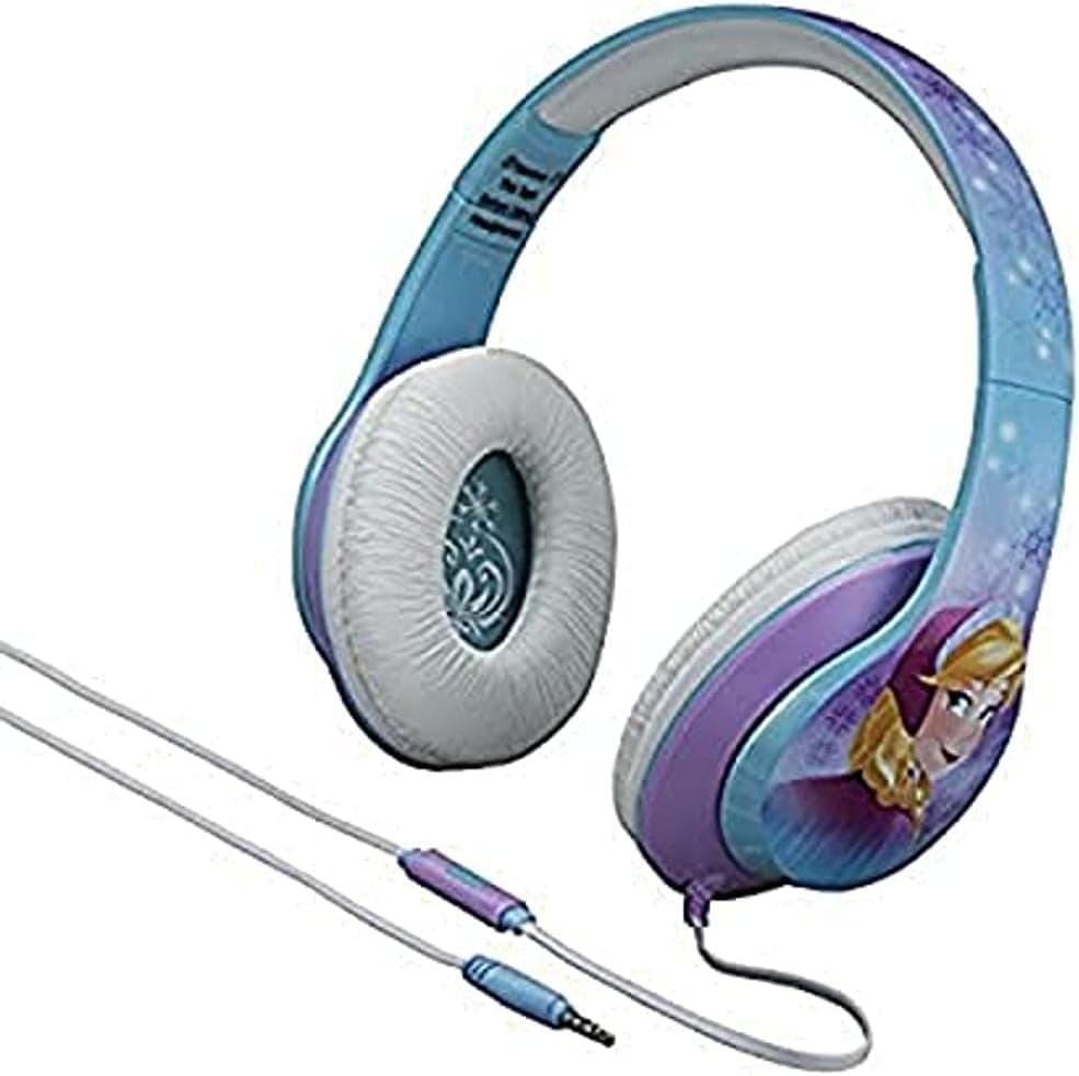 eKids Frozen Over The Ear Headphones with in-Line Mic
