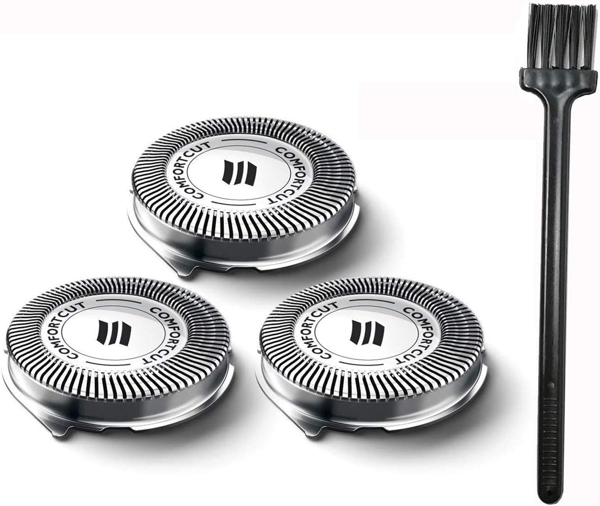 FEAYEA SH30/52 Replacement Heads for Philips Norelco Series 1000, 2000, 3000 Shavers and S738H 3-Pack