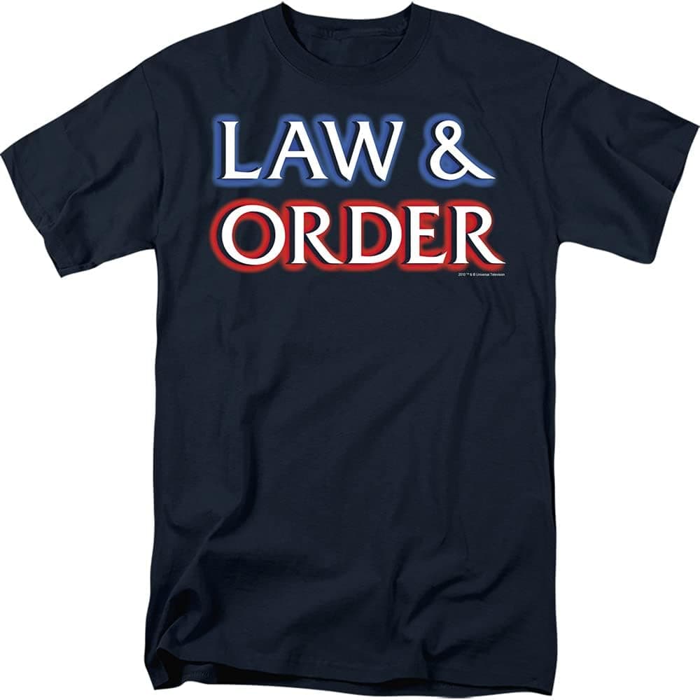 NBC Law & Order TV Show Logo Adult T-Shirt