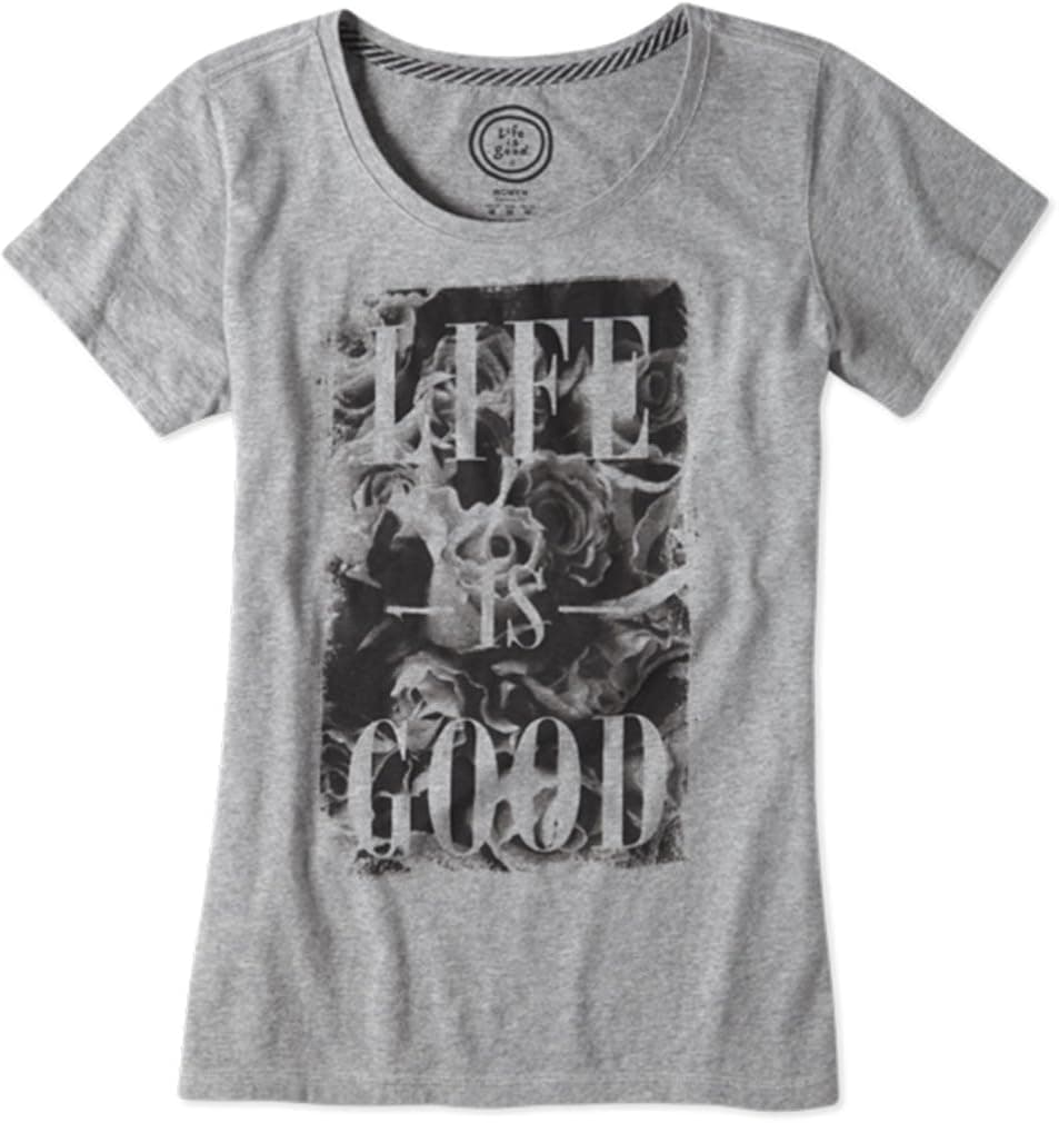 Life is Good Women's Creamy Scoop LIG Floral Tee