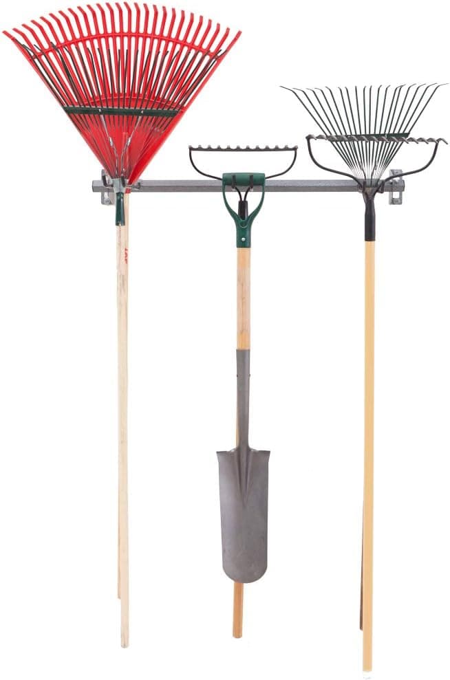 Monkey Bar Storage Garage Rake Rack