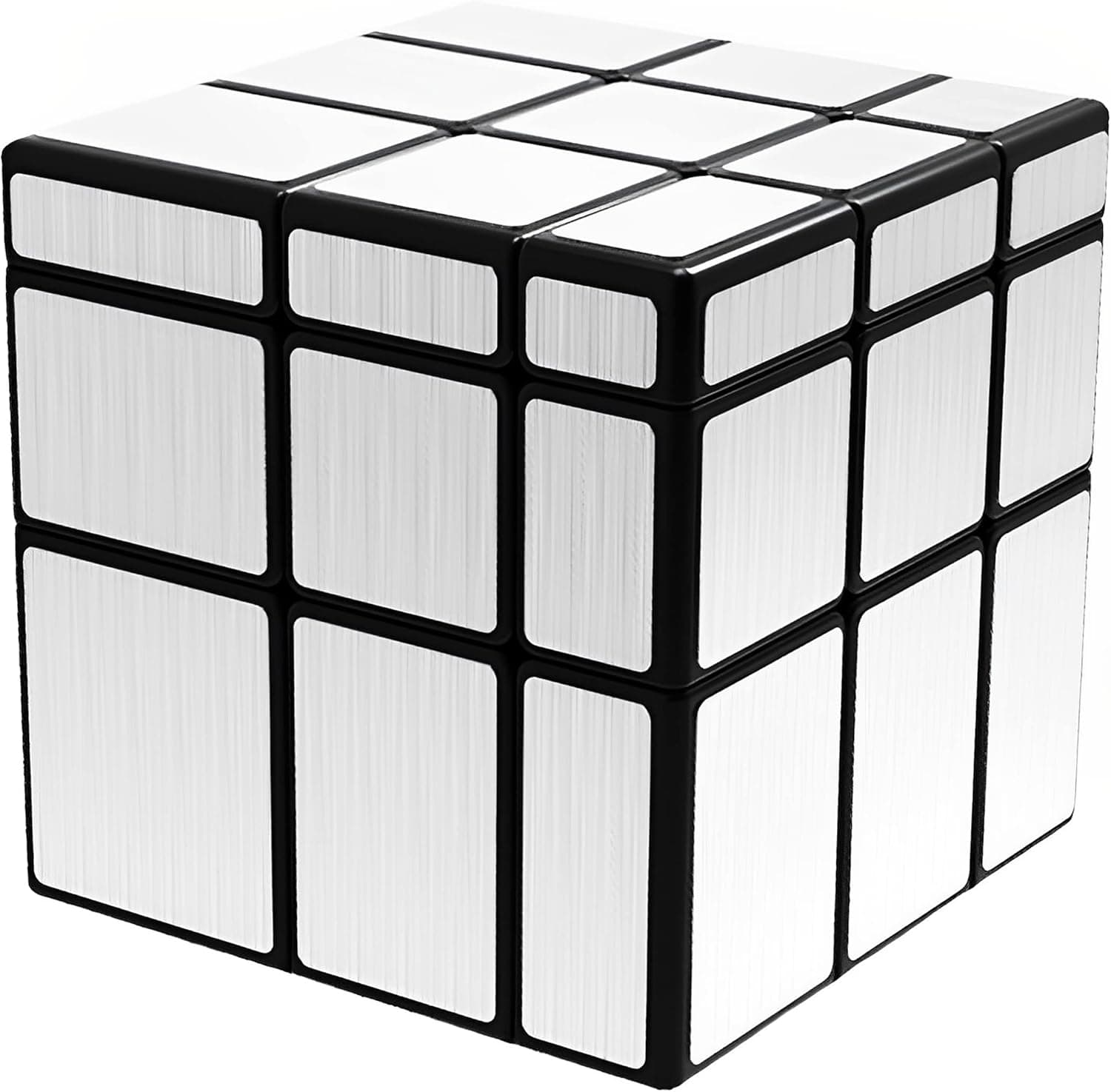 Shengshou 3x3x3 Puzzle Magic Mirror Cube Silver