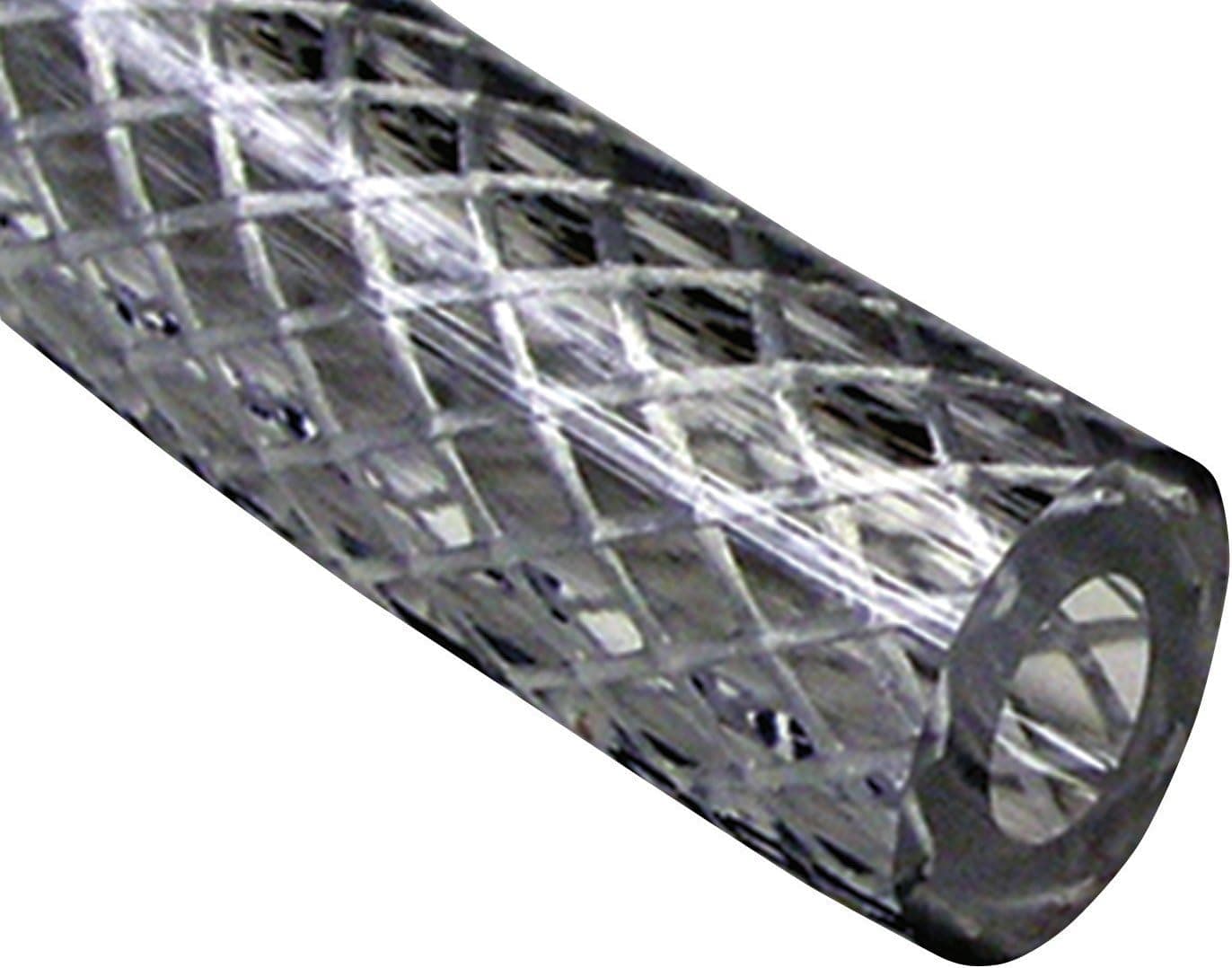 Watts SBVIE20 Pre-Cut 1/2-Inch Diameter by 1/4-Inch Braided Vinyl Tubing, 20-Foot Length