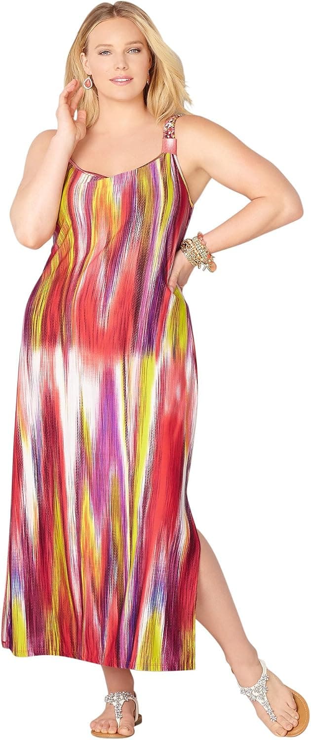 Avenue Women's Multicolor Maxi Dress