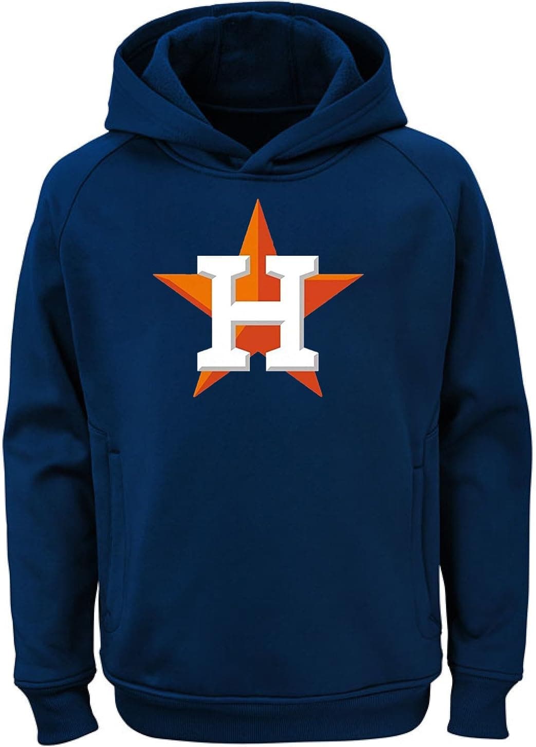 Outerstuff MLB Kids 4-7 Team Color Polyester Performance Primary Logo Pullover Sweatshirt Hoodie