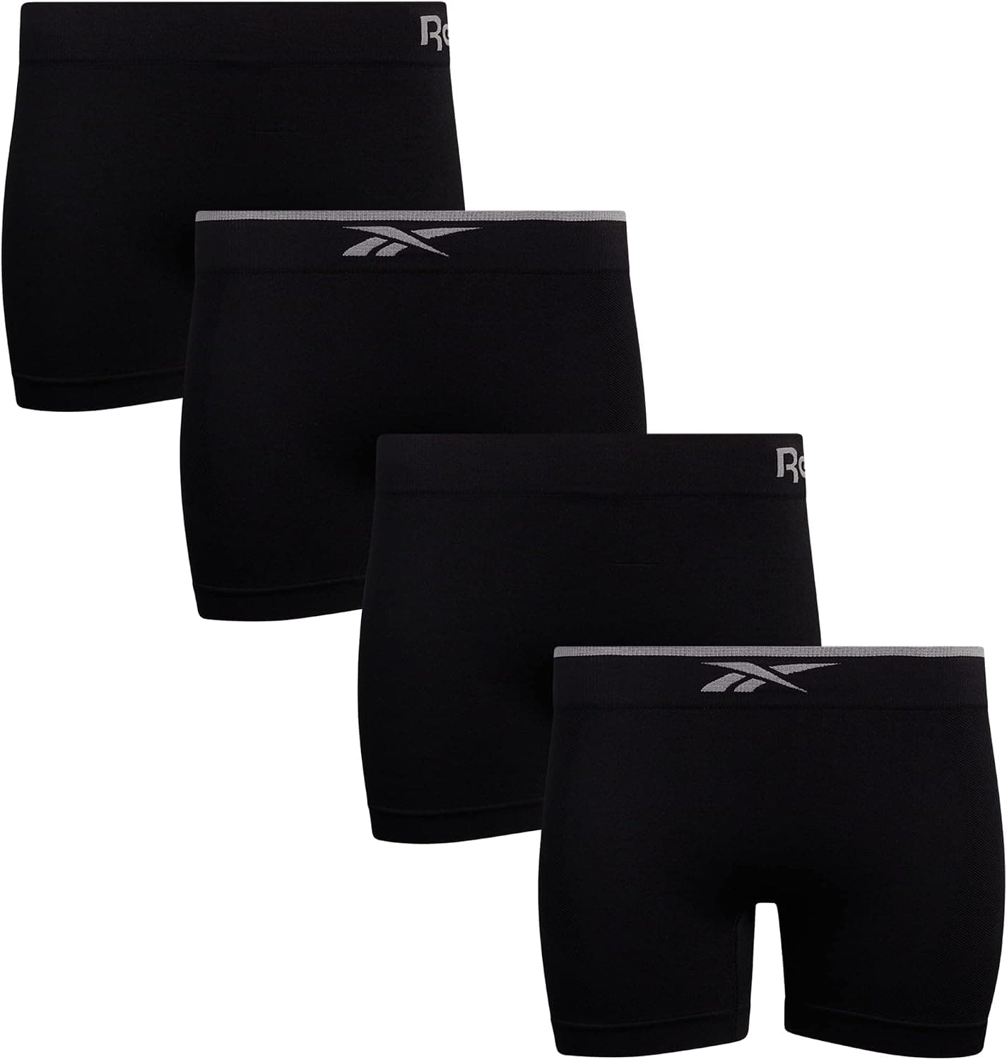 Reebok Women's Underwear - Performance Seamless Boyshorts (4 Pack)
