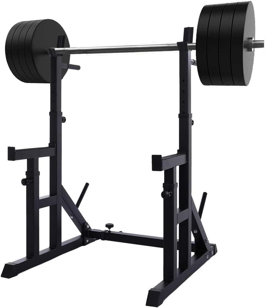 Dr.Home Charella Professional Adjustable Squat Racks Barbell Free Bench Press Olympic Workout Weight Benches Dumbbell Fitness Racks Multi Design from Beginner to Master