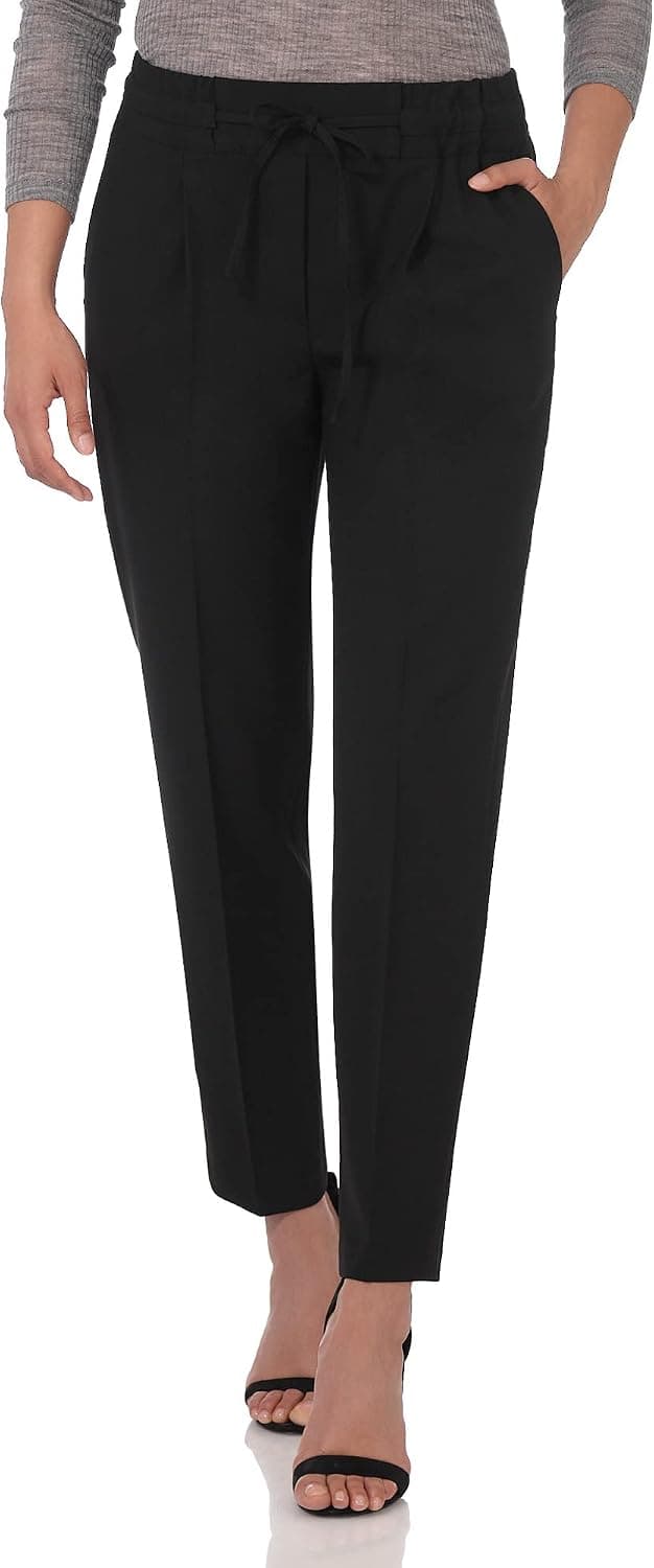 Rekucci Women's Desk to Dinner Perfect Dressy Jogger Pant with Pockets