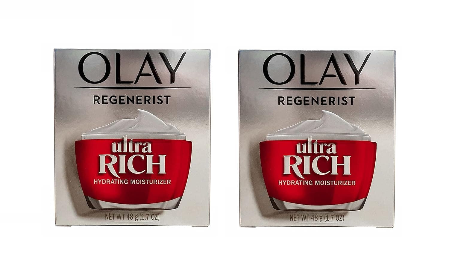 Ultra Rich Hydrating Moisturizer Face Cream WITH FRAGRANCE - 1.7oz (PACK OF 2)