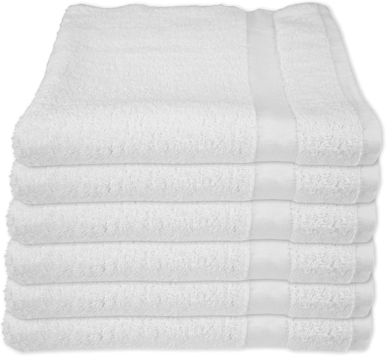 Riegel Cam Bath Towels, 24-Inch by 50-Inch, 6-Pack