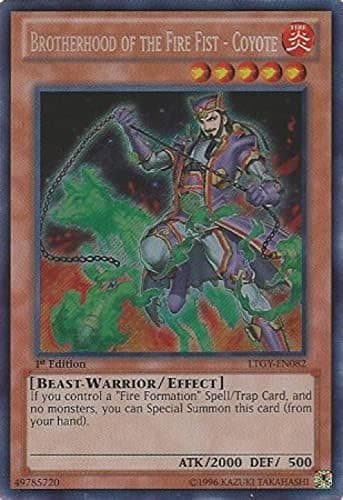 YU-GI-OH! - Brotherhood of The Fire Fist - Coyote (LTGY-EN082) - Lord of The Tachyon Galaxy - Unlimited Edition - Secret Rare