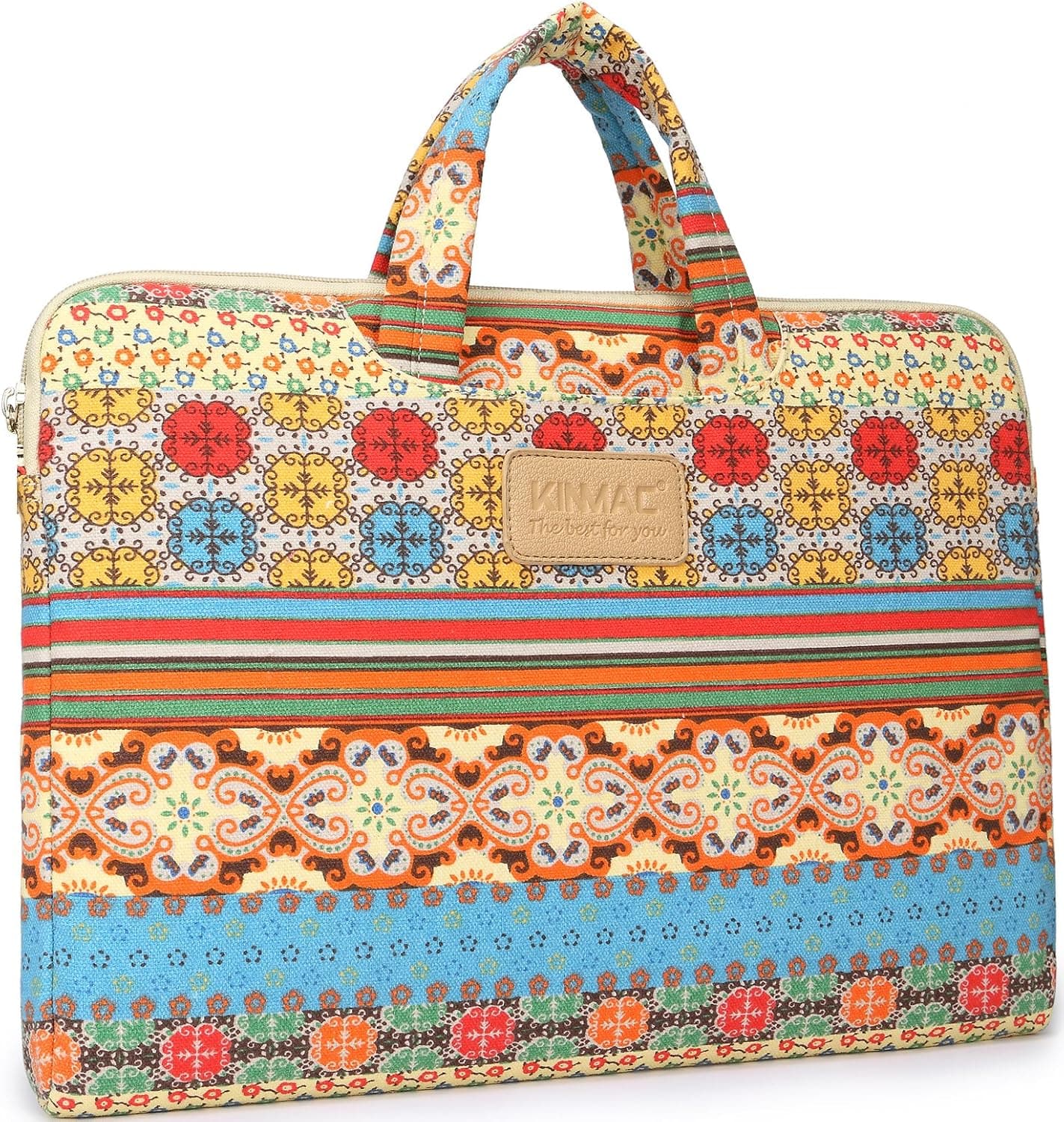 Kinmac 15inch Classical Bohemian Laptop Briefcase
