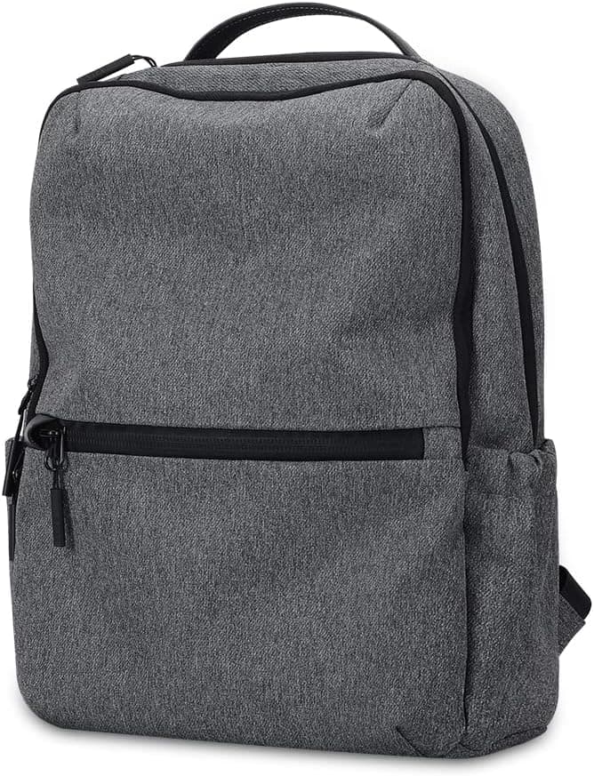 BJIAX Laptop Backpack, Durable Water Resistant College School Backpack Laptop Bag for Men Fits 15.6 Inch Computer and Notebook for Adults as Work Backpack, Daily, Travel, Hiking.(Grey)