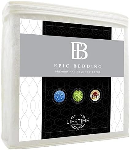 Spahr Bedding Waterproof Mattress Protector - Safe, Breathable Mattress Cover - Cotton Terry Bed Topper for Stain & Odor Protection - Noiseless, Cool-Sleeping Terrycloth - Twin Size