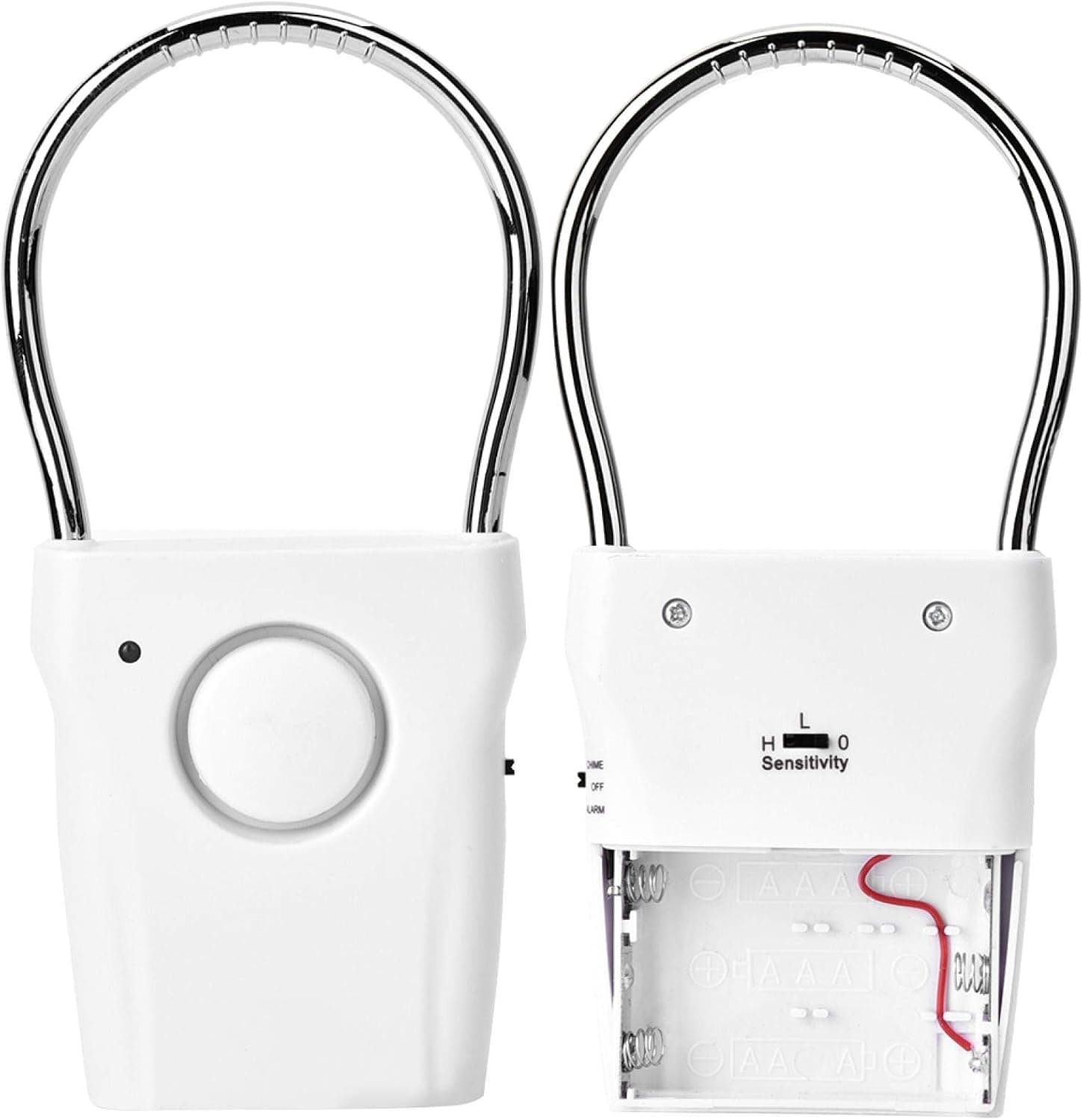 Door Handle Alarm Antitheft Door Alarm 120dB Touch Sensor Antitheft Vibration Window Burglar Alert Home Security